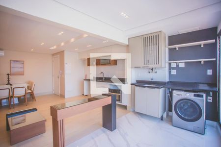 Varanda /Área de Serviço de apartamento para alugar com 2 quartos, 74m² em Mirandópolis, São Paulo