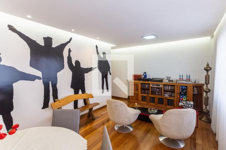 Sala de apartamento à venda com 3 quartos, 113m² em Grajaú, Belo Horizonte