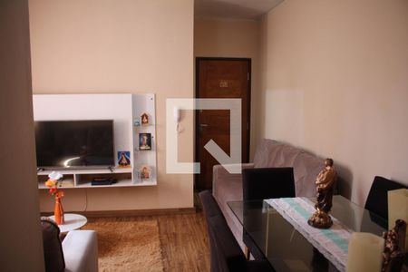 Sala de apartamento à venda com 2 quartos, 50m² em Cardoso, Contagem