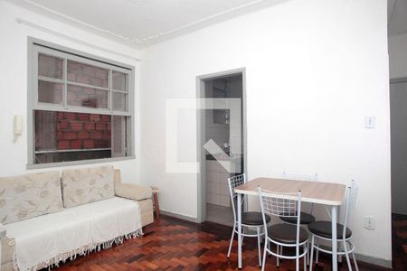 Sala de apartamento para alugar com 1 quarto, 46m² em Bom Fim, Porto Alegre