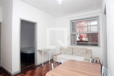 Sala de apartamento para alugar com 1 quarto, 46m² em Bom Fim, Porto Alegre