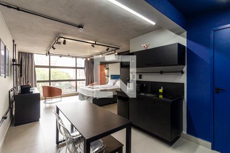 Cozinha de kitnet/studio à venda com 1 quarto, 37m² em Centro Histórico de São Paulo, São Paulo