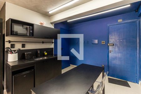 Cozinha de kitnet/studio à venda com 1 quarto, 37m² em Centro Histórico de São Paulo, São Paulo