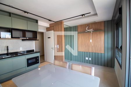 Sala de apartamento para alugar com 1 quarto, 37m² em Santo Amaro, São Paulo