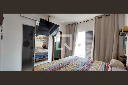 Quarto 1 suíte de apartamento à venda com 3 quartos, 89m² em Jardim Santo Antônio, Santo André