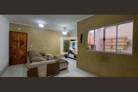 Sala de apartamento à venda com 3 quartos, 89m² em Jardim Santo Antônio, Santo André