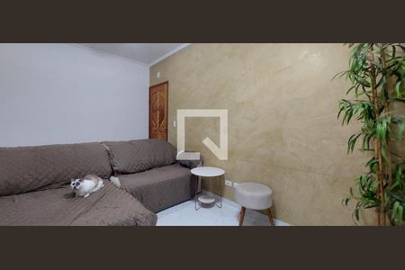 Sala de apartamento à venda com 3 quartos, 89m² em Jardim Santo Antônio, Santo André