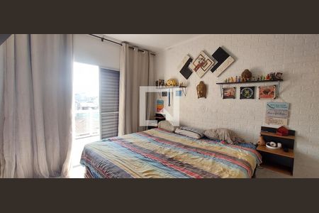 Quarto 1 suíte de apartamento à venda com 3 quartos, 89m² em Jardim Santo Antônio, Santo André