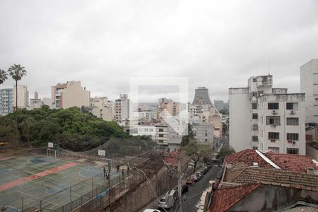 Studio - Sala de Estar Vista de kitnet/studio à venda com 1 quarto, 54m² em Centro Histórico, Porto Alegre