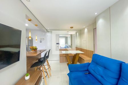 Sala de apartamento para alugar com 1 quarto, 42m² em Jardim Olavo Bilac, São Bernardo do Campo