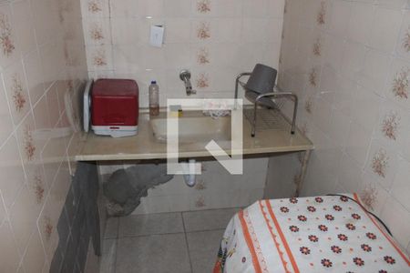 Cozinha de apartamento para alugar com 1 quarto, 30m² em Centro, São Vicente