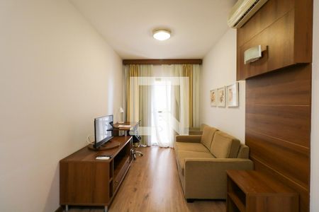 Sala de apartamento para alugar com 1 quarto, 38m² em Barcelona, São Caetano do Sul