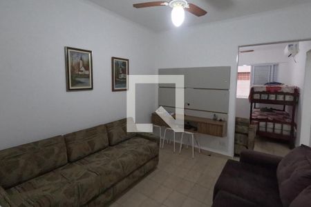 Sala de apartamento para alugar com 1 quarto, 52m² em Gonzaga, Santos