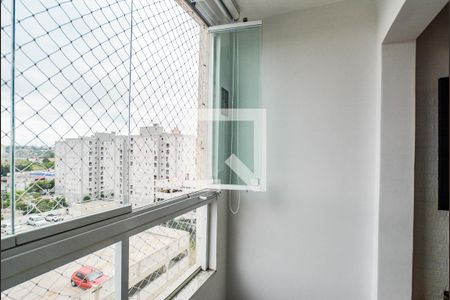 Varanda da Sala de apartamento à venda com 2 quartos, 50m² em Utinga, Santo André