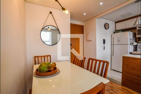 Sala de Jantar de apartamento à venda com 2 quartos, 50m² em Utinga, Santo André