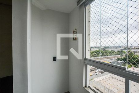 Varanda da Sala de apartamento à venda com 2 quartos, 50m² em Utinga, Santo André