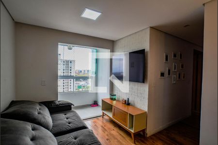 Sala de apartamento à venda com 2 quartos, 52m² em Utinga, Santo André