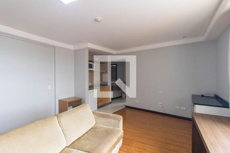 Sala/Cozinha de apartamento para alugar com 1 quarto, 49m² em Centro, São José dos Pinhais