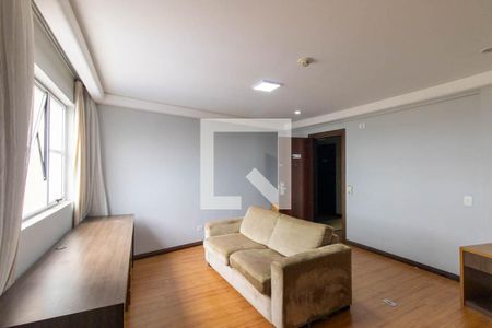 Sala/Cozinha de apartamento para alugar com 1 quarto, 49m² em Centro, São José dos Pinhais