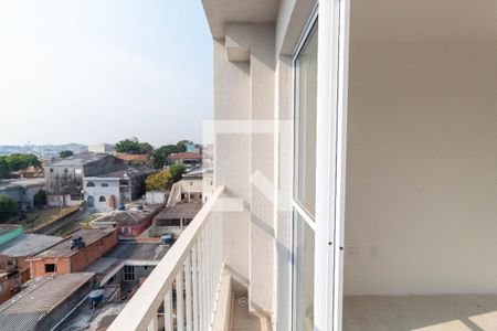 Varanda da Sala de apartamento à venda com 1 quarto, 27m² em Jardim Matarazzo, São Paulo