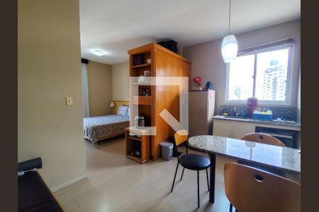 Sala/Cozinha de apartamento à venda com 1 quarto, 33m² em Lourdes, Belo Horizonte