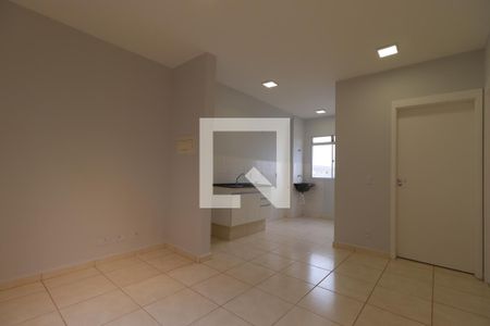 Sala de apartamento para alugar com 2 quartos, 43m² em Valentina Figueiredo, Ribeirão Preto