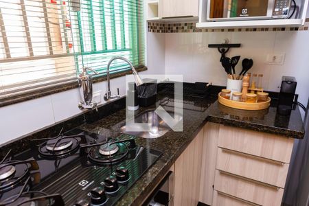 Cozinha de apartamento à venda com 1 quarto, 35m² em Jardim Brasília (zona Leste), São Paulo