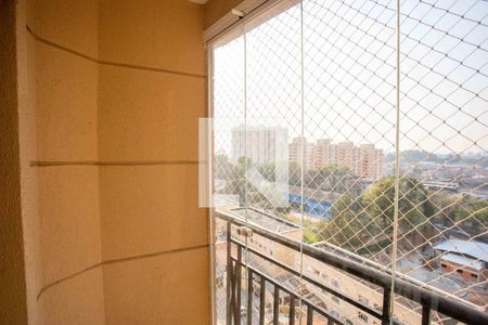 Varanda da Sala de apartamento para alugar com 2 quartos, 53m² em Assunção, São Bernardo do Campo