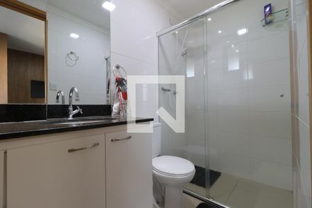 Banheiro da Suíte de kitnet/studio para alugar com 1 quarto, 40m² em Nova Aliança, Ribeirão Preto