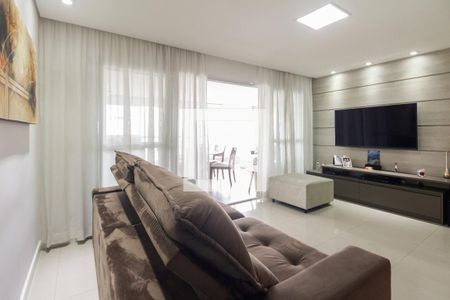 Sala  de apartamento à venda com 3 quartos, 127m² em Parque São Jorge, São Paulo