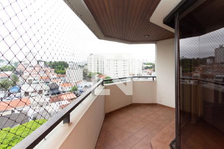 Varanda da Sala de apartamento à venda com 3 quartos, 166m² em Indianópolis, São Paulo