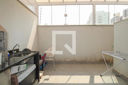 Varanda de casa de condomínio à venda com 3 quartos, 103m² em Chácara Primavera, Campinas