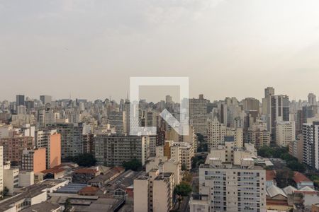 Varanda da Sala de apartamento à venda com 1 quarto, 37m² em Campos Elíseos, São Paulo