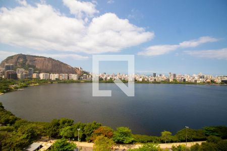 Vista da Varanda da Sala de apartamento à venda com 2 quartos, 110m² em Lagoa, Rio de Janeiro