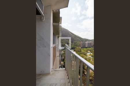 Varanda da Sala de apartamento à venda com 2 quartos, 110m² em Lagoa, Rio de Janeiro