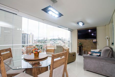 Varanda de apartamento à venda com 4 quartos, 114m² em Vila Galvão, Guarulhos