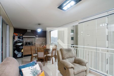 Varanda de apartamento à venda com 4 quartos, 114m² em Vila Galvão, Guarulhos