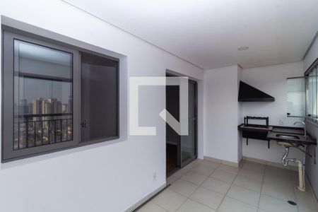 Varanda gourmet de apartamento para alugar com 2 quartos, 66m² em Vila Prudente, São Paulo