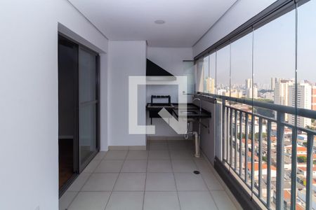 Varanda gourmet de apartamento para alugar com 2 quartos, 66m² em Vila Prudente, São Paulo