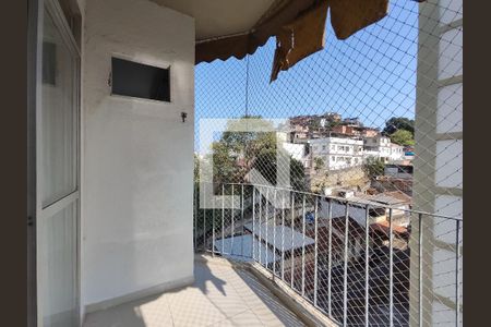 Varanda da Sala de apartamento para alugar com 2 quartos, 60m² em Vila Isabel, Rio de Janeiro