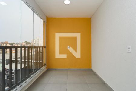 Varanda da Sala de apartamento para alugar com 1 quarto, 31m² em Vila Nova das Belezas, São Paulo