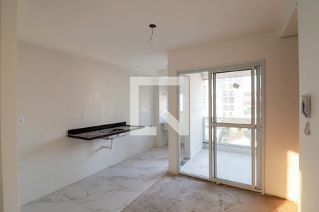 Sala/Cozinha/Área de Serviço de apartamento à venda com 2 quartos, 63m² em Parada Inglesa, São Paulo