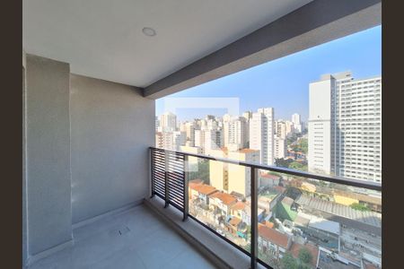 Varanda de apartamento à venda com 1 quarto, 27m² em Pompeia, São Paulo