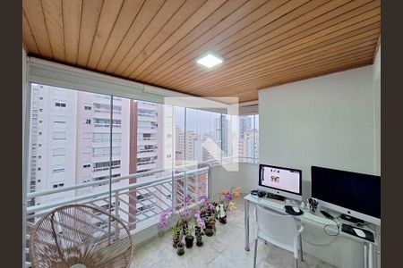 Varanda de apartamento à venda com 3 quartos, 92m² em Vila Romana, São Paulo