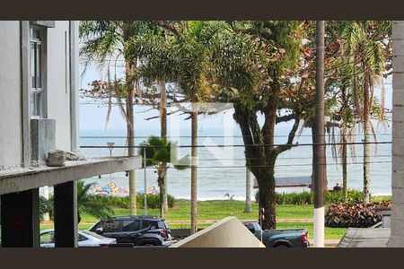 Vista da Sala de apartamento para alugar com 1 quarto, 60m² em Aparecida, Santos