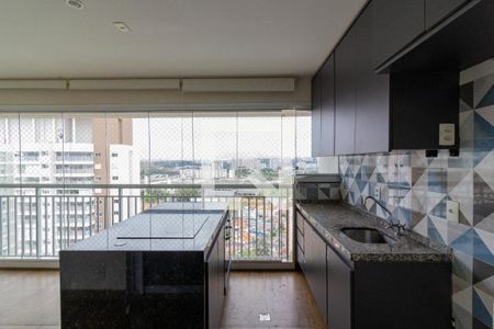 Varanda gourmet de apartamento à venda com 2 quartos, 53m² em Santo Amaro, São Paulo