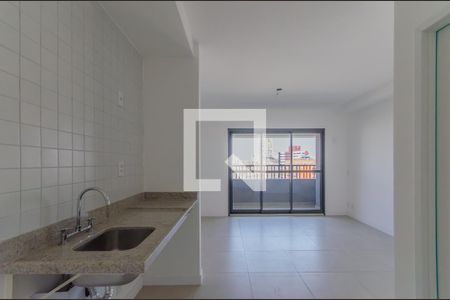 Cozinha de kitnet/studio à venda com 1 quarto, 29m² em Liberdade, São Paulo