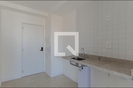 Cozinha de kitnet/studio à venda com 1 quarto, 29m² em Liberdade, São Paulo