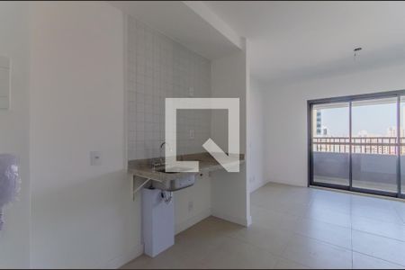 Cozinha de kitnet/studio à venda com 1 quarto, 29m² em Liberdade, São Paulo