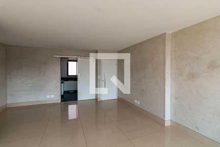 Sala  de apartamento à venda com 3 quartos, 107m² em Sion, Belo Horizonte